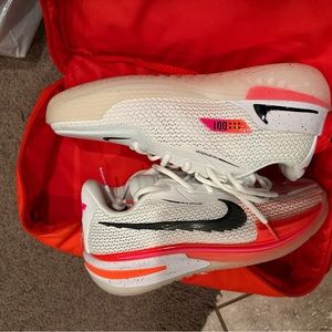 Nike gt cut basketball shoes infrared white